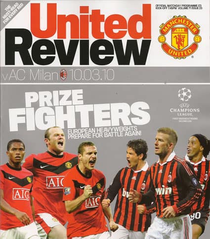 Manchester United FC v AC Milan